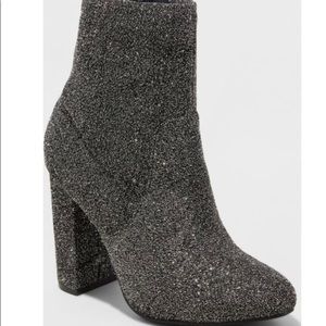 Target Mossimo Dania Glitter Bootie 8